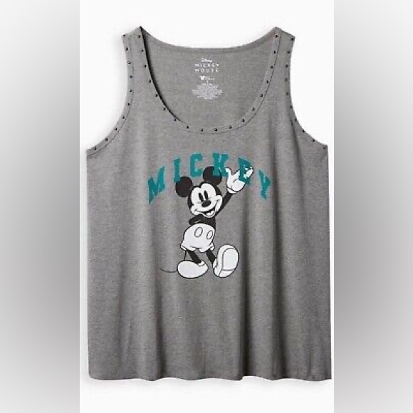 torrid Tops - Torrid 3 Disney Mickey Mouse Studded Tank Top